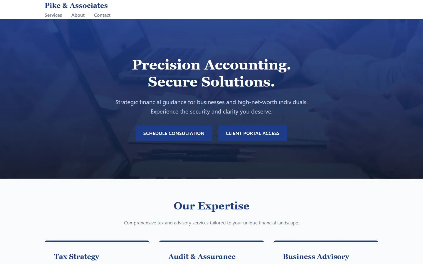 Secure Client Portal